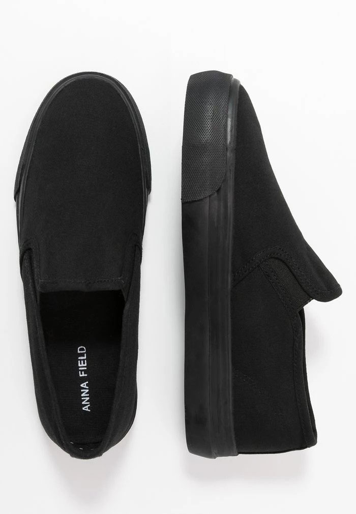 Chaussure Basse ANNA FIELD Anna Field Slip-ons Noir Femme | JJW-2234603